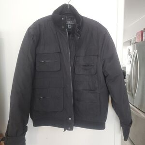 Forever 21 Men's Black Field Jacket